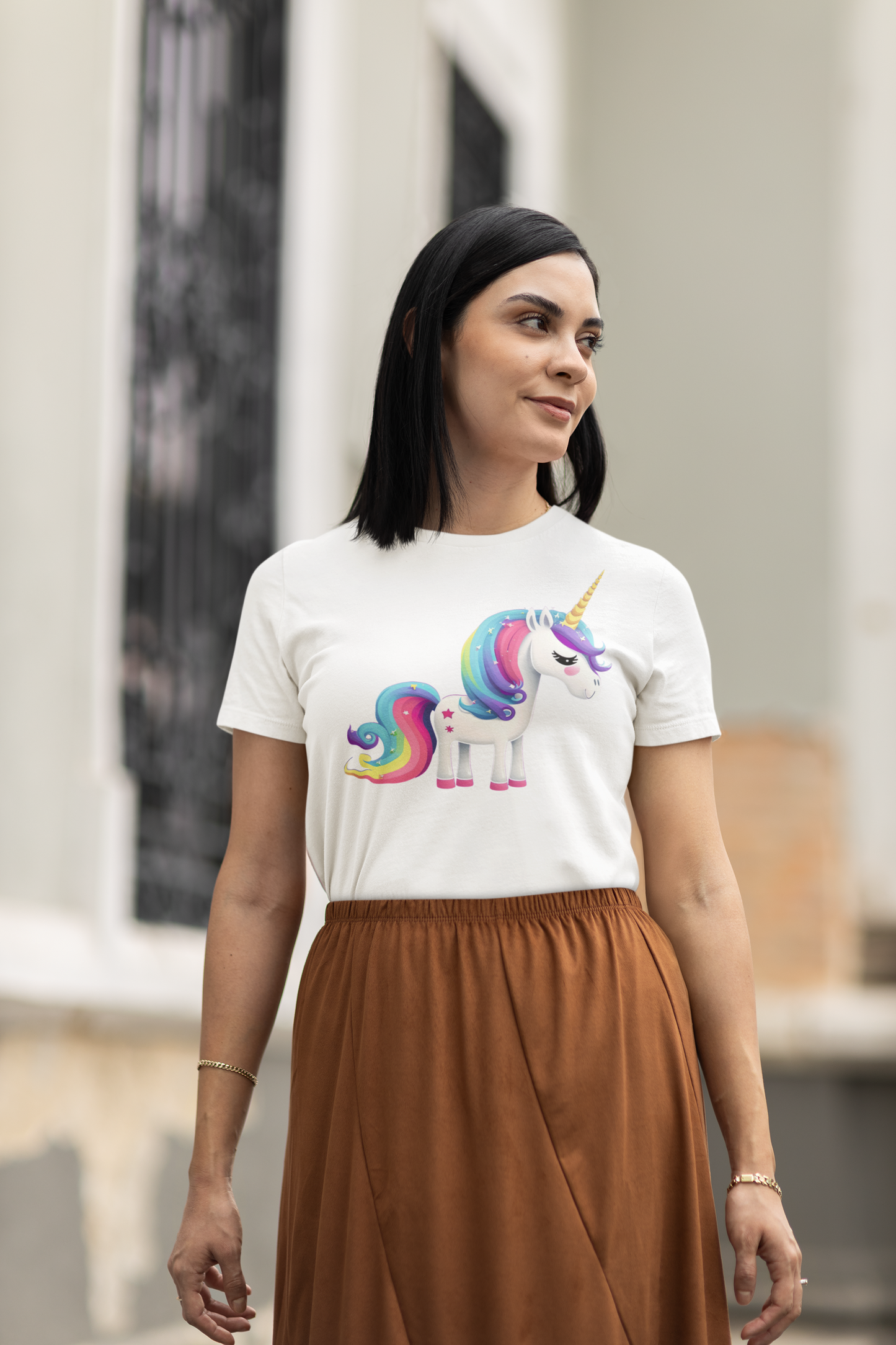 Kawaii Unisex Anime T-shirt - Yumehana the Dream Unicorn