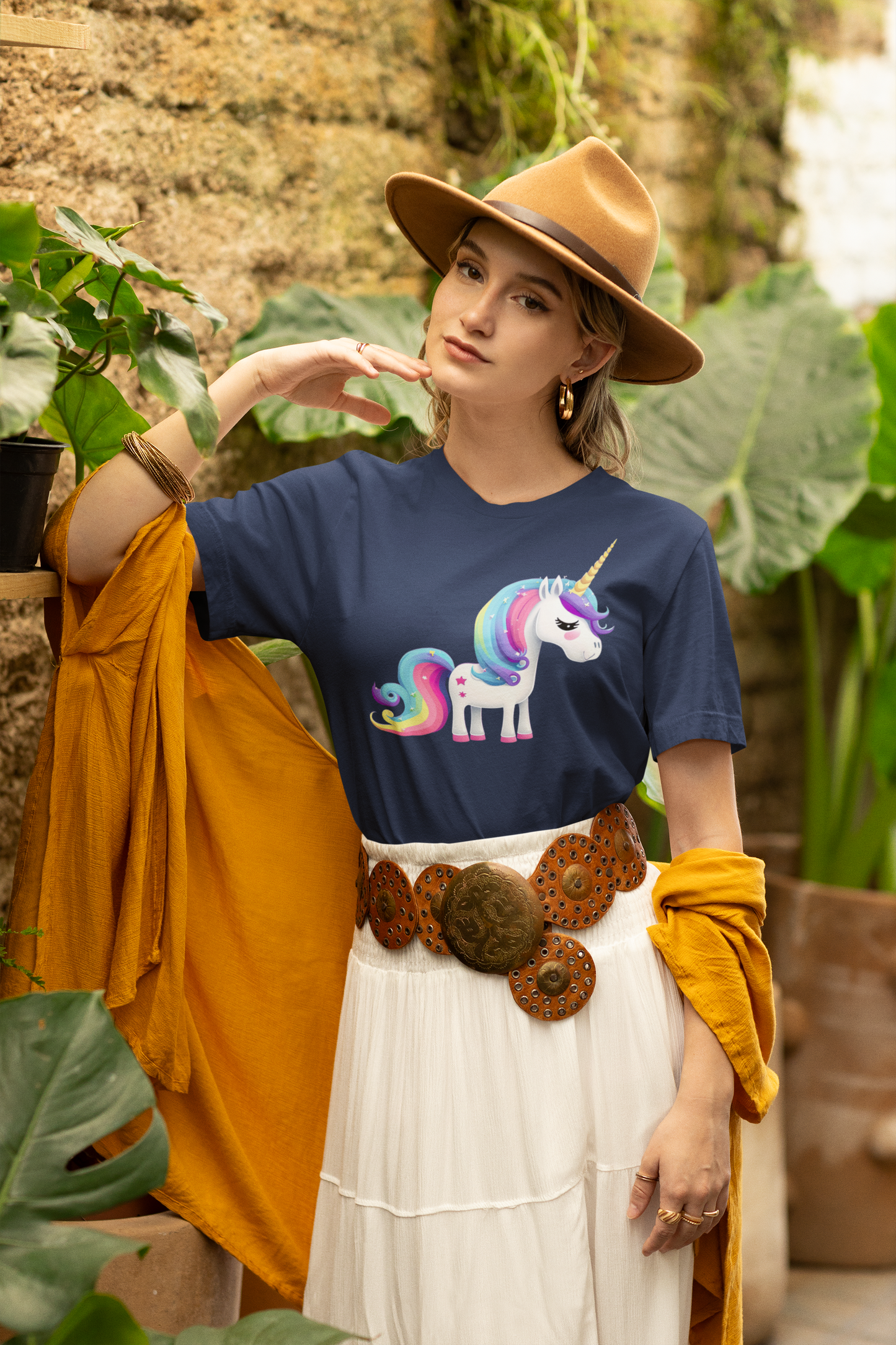 Kawaii Unisex Anime T-shirt - Yumehana the Dream Unicorn