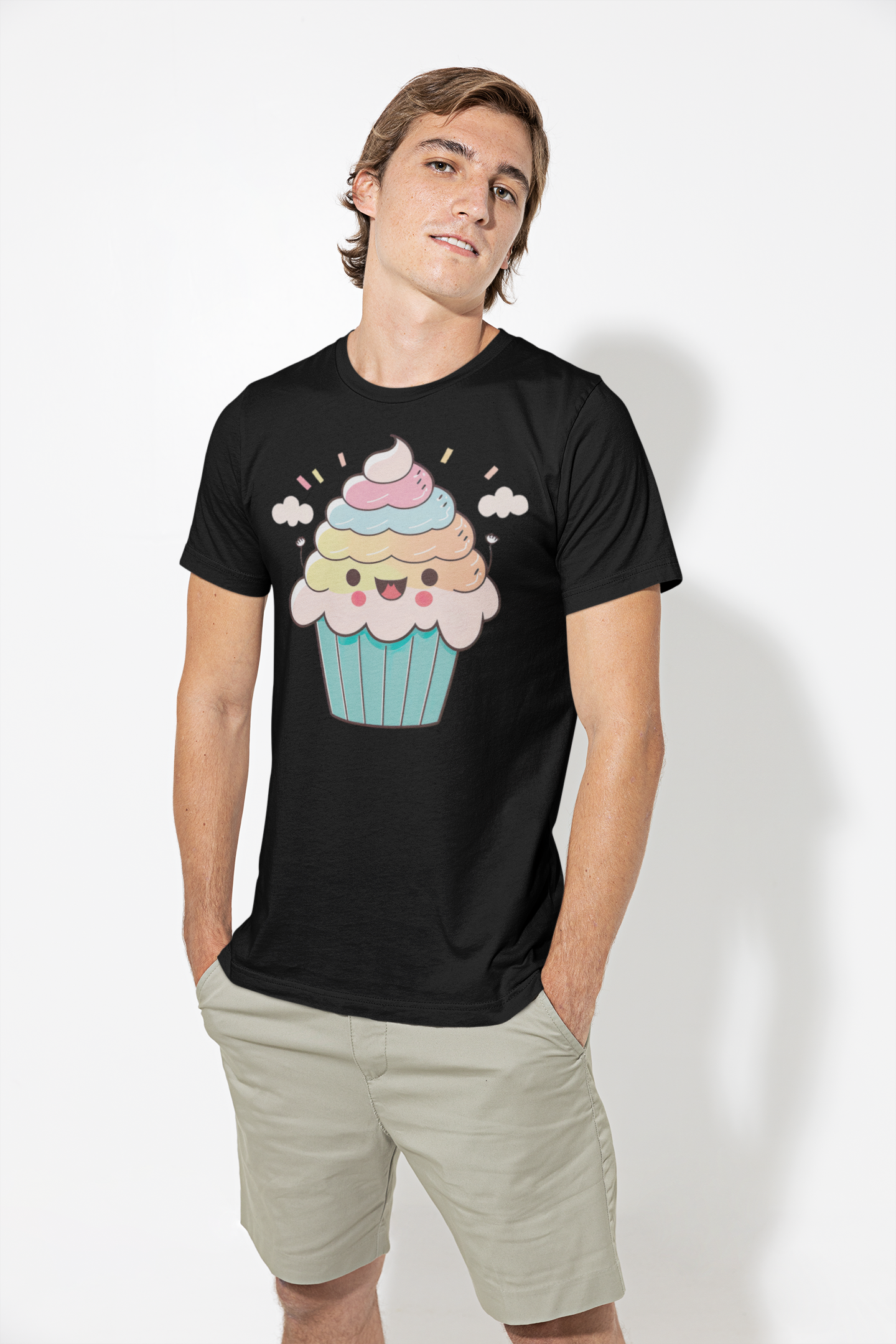 Kawaii Unisex Anime T-shirt - Yumeko Cupcake