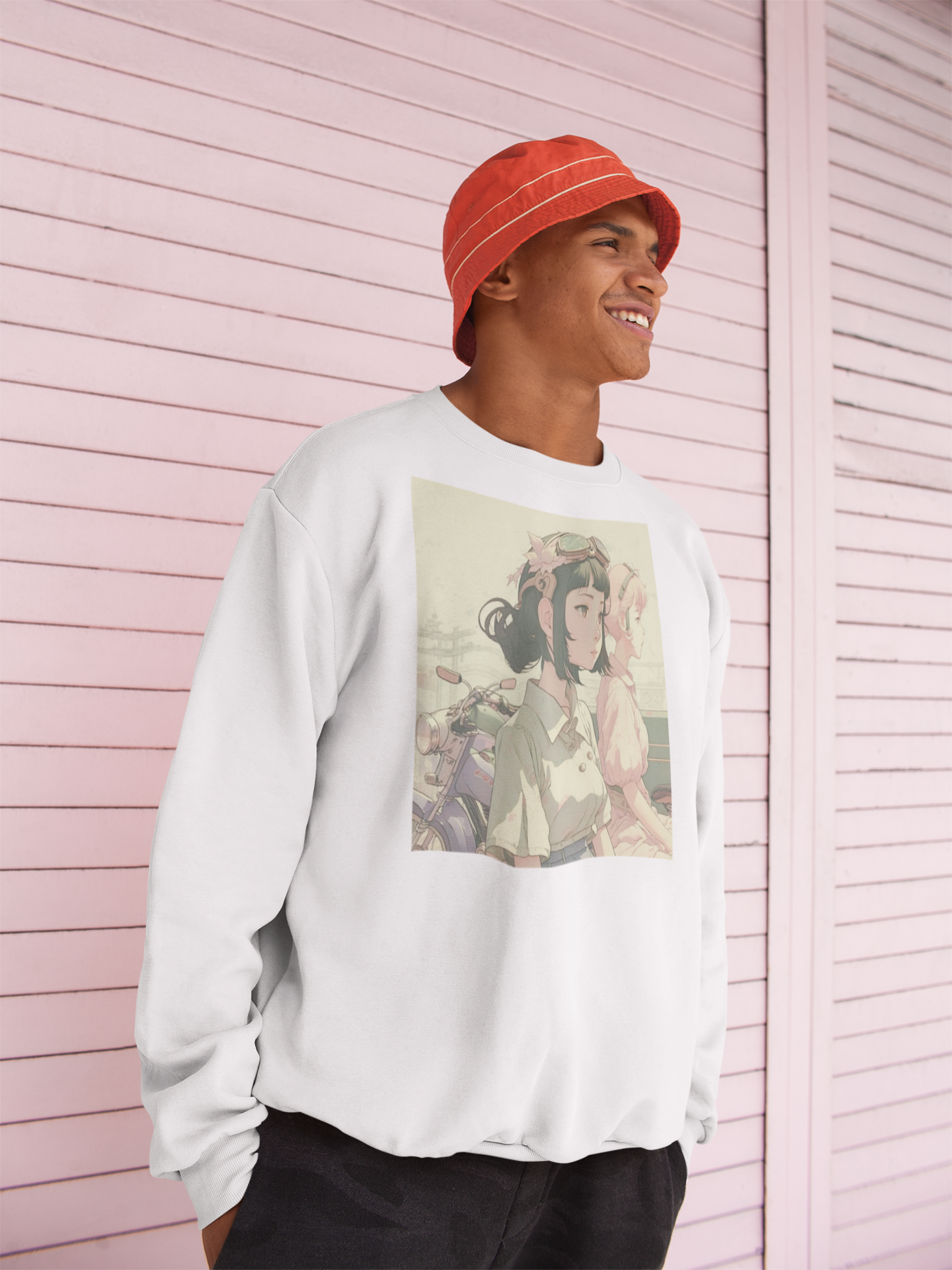 Kawaii Unisex Anime Sweatshirt - Showa Kawaii Adventure