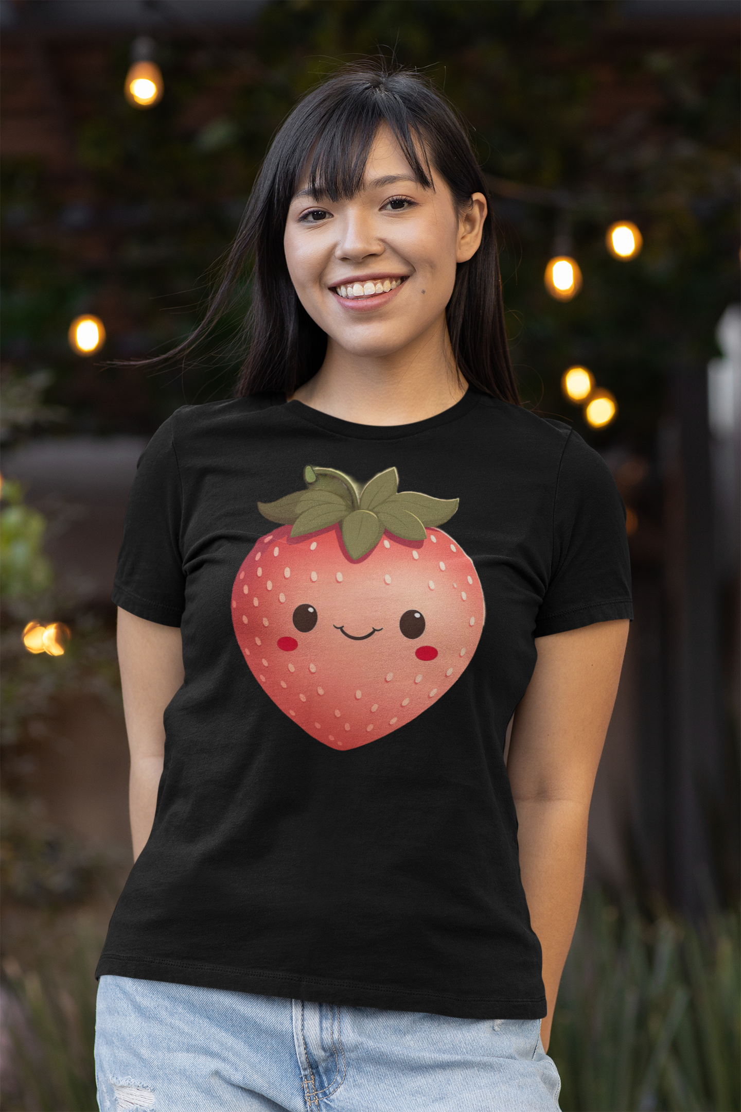 Kawaii Unisex Anime T-shirt - Ichigo-chan