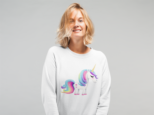 Kawaii Unisex Anime Sweatshirt - Yumehana the Dream Unicorn