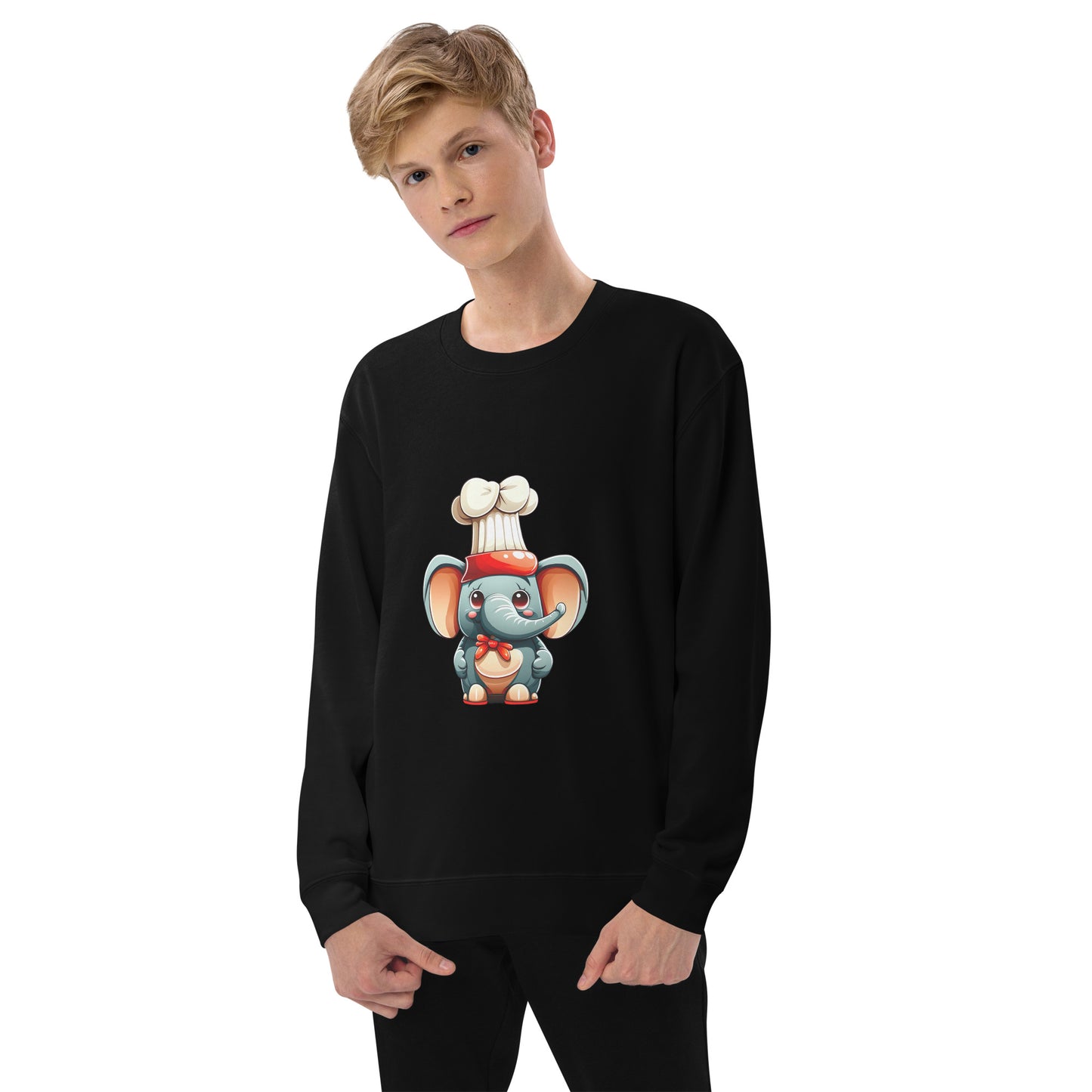 Unisex Sweatshirt | United Athle - Baby Elephant Chef