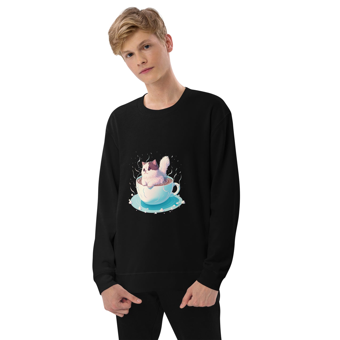 Unisex Sweatshirt | United Athle - Goodmorning Cat