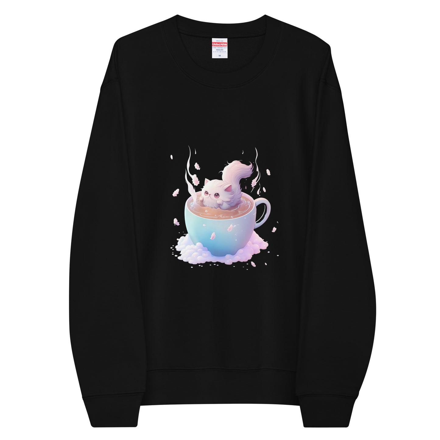 Unisex Sweatshirt | United Athle - Neko chan loves coffee