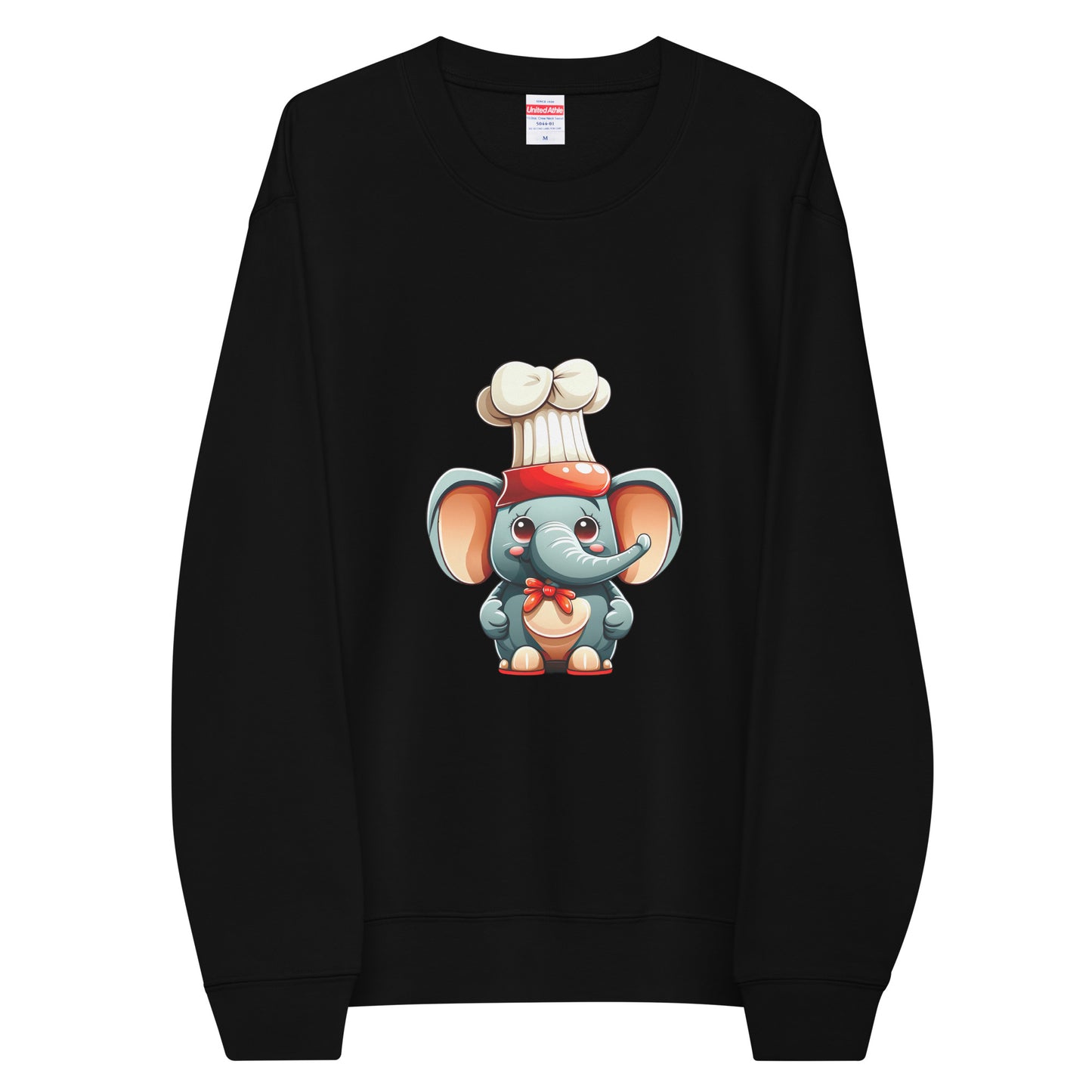 Unisex Sweatshirt | United Athle - Baby Elephant Chef