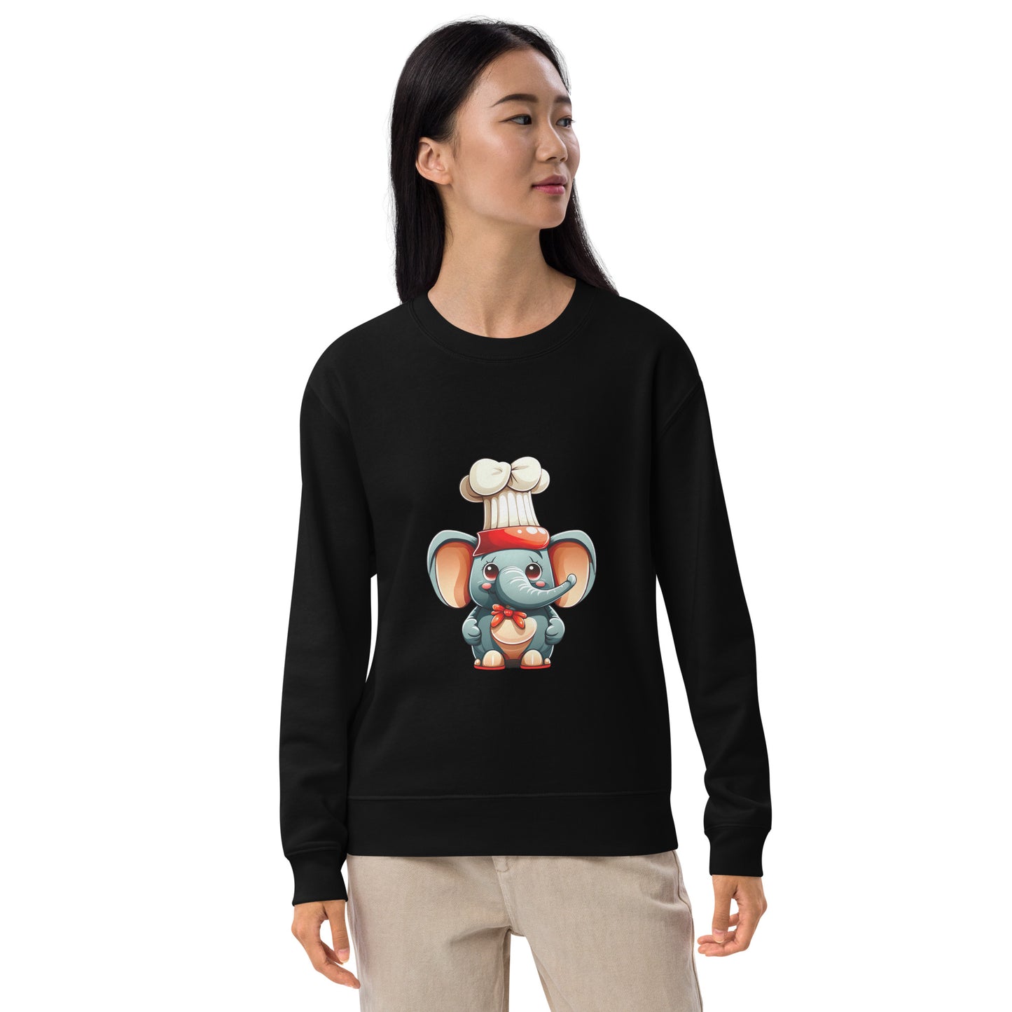 Unisex Sweatshirt | United Athle - Baby Elephant Chef