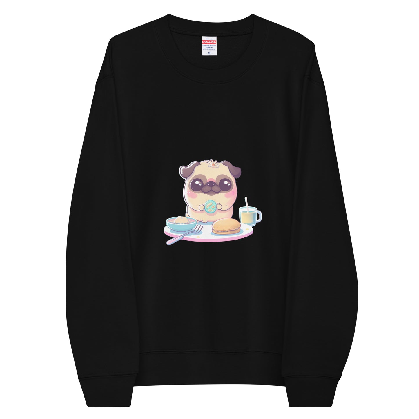 Unisex Sweatshirt | United Athle - Breakfast Pug