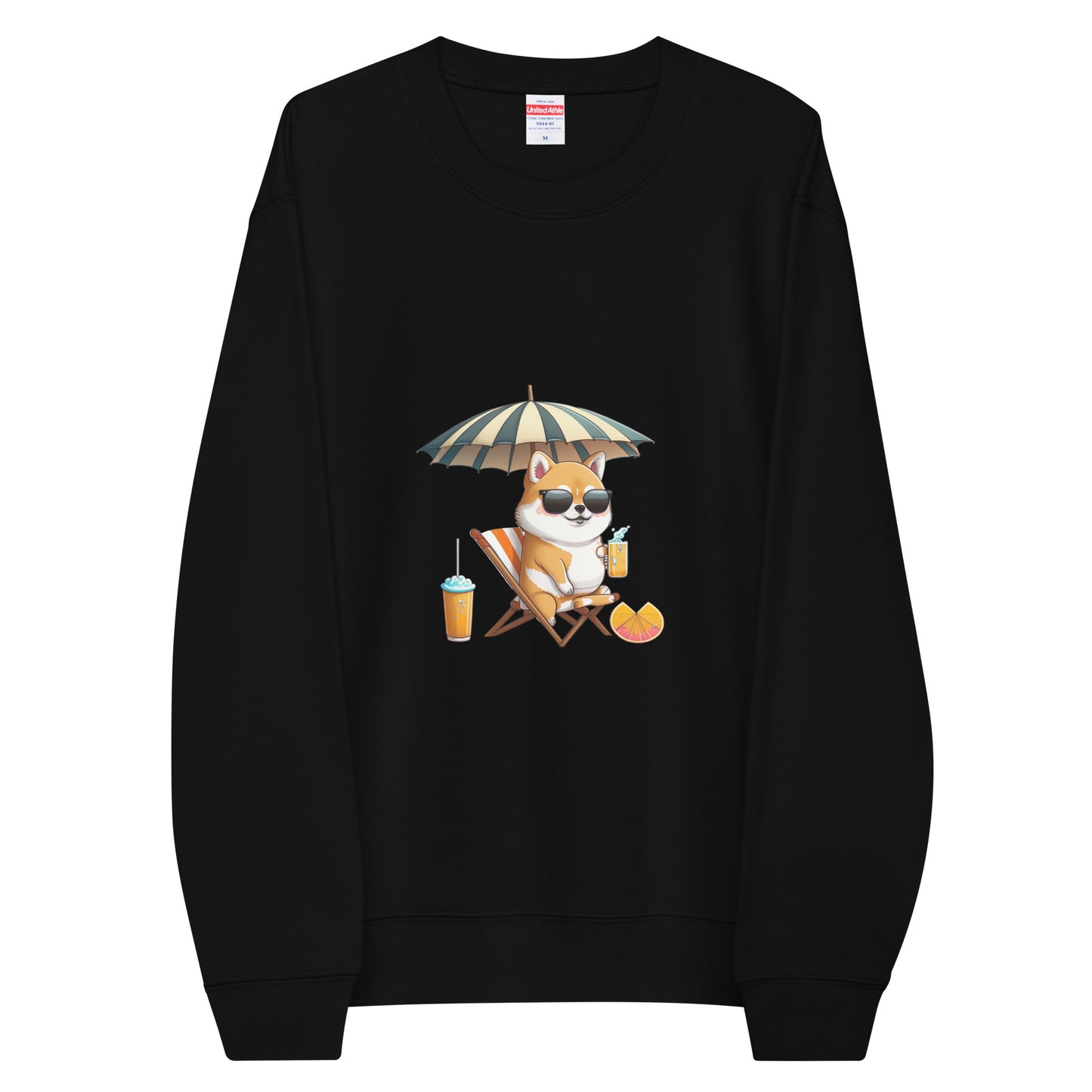 Unisex Sweatshirt | United Athle - Shiba on the Beach