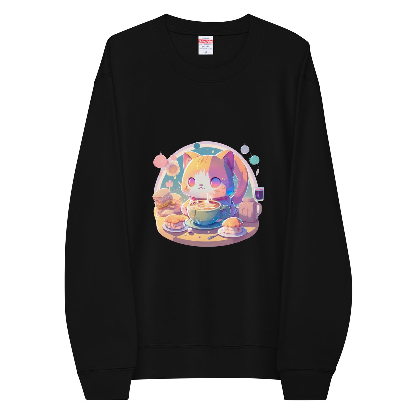 Unisex Sweatshirt | United Athle - Breakfast Cat