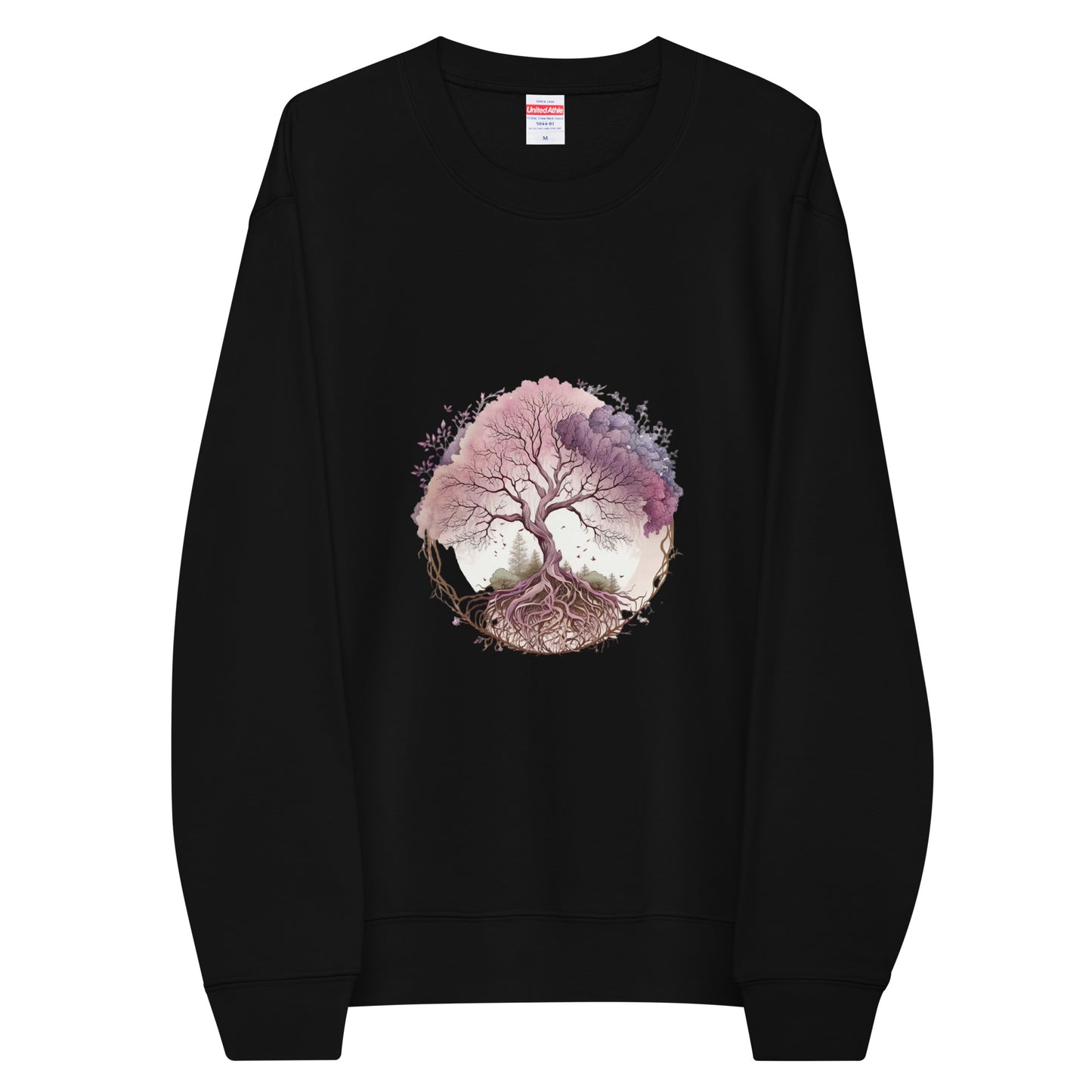 Unisex Sweatshirt | United Athle - Pink tree