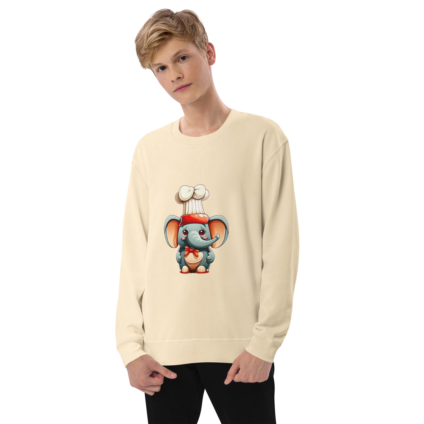 Unisex Sweatshirt | United Athle - Baby Elephant Chef