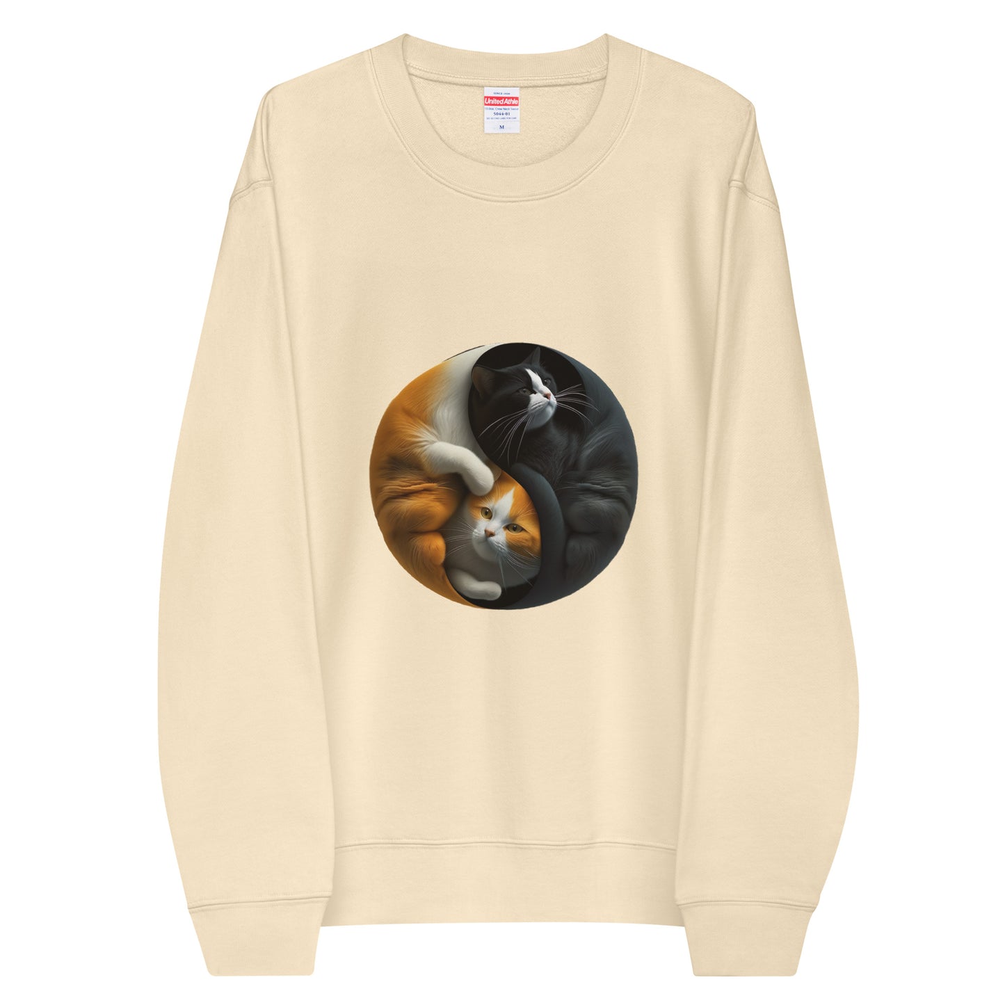 Unisex Sweatshirt | United Athle - YingYang Cats