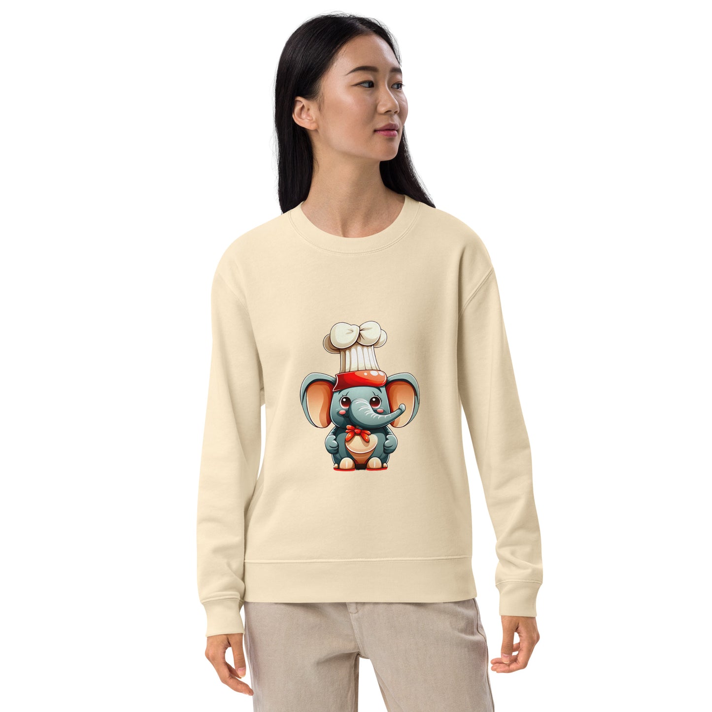 Unisex Sweatshirt | United Athle - Baby Elephant Chef