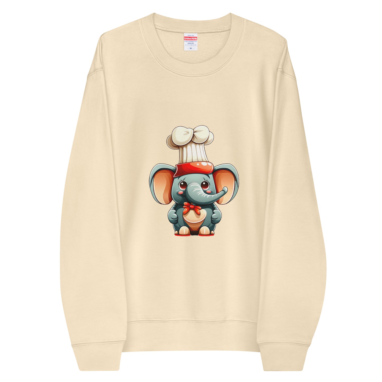 Unisex Sweatshirt | United Athle - Baby Elephant Chef