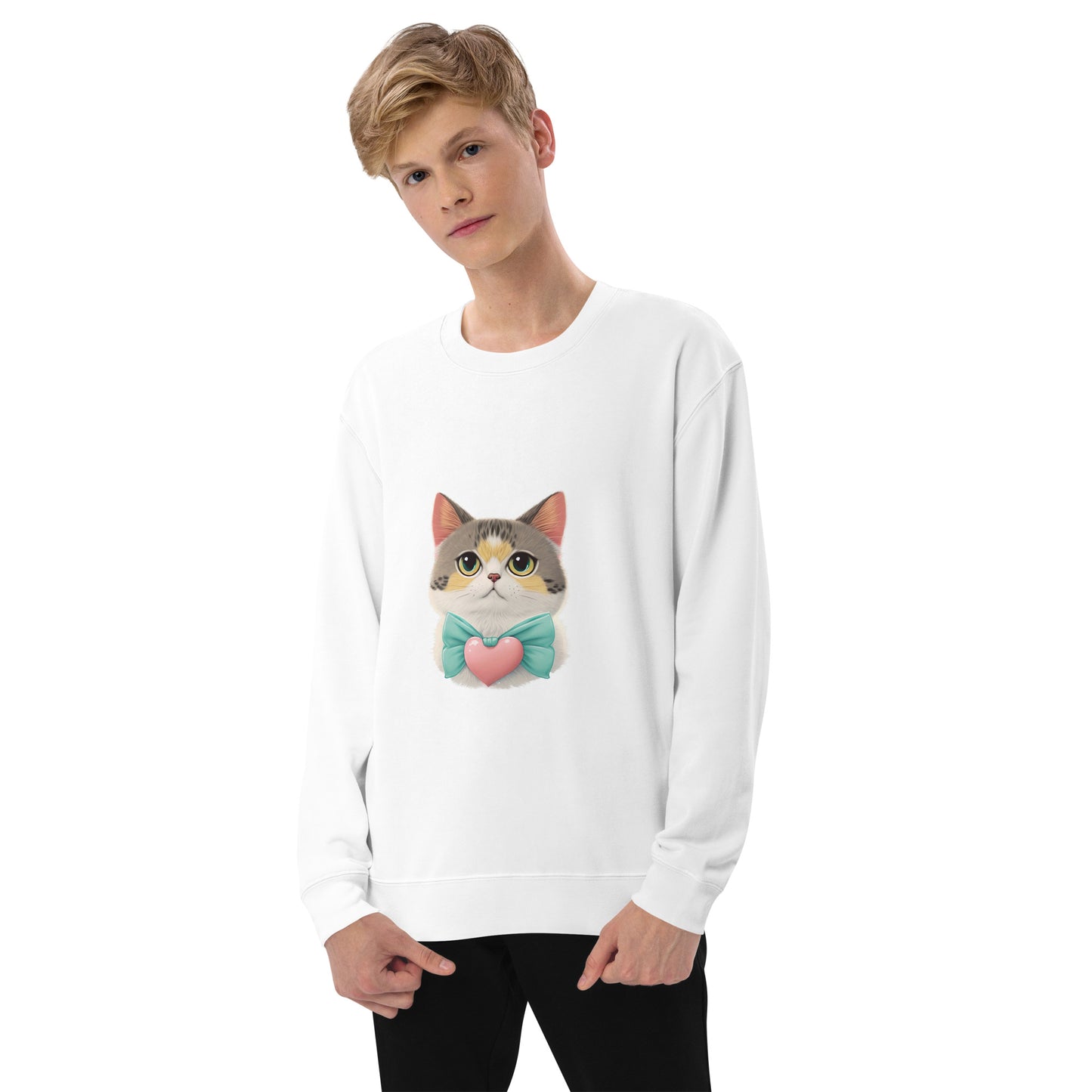 Unisex Sweatshirt | United Athle - A Loving Cat