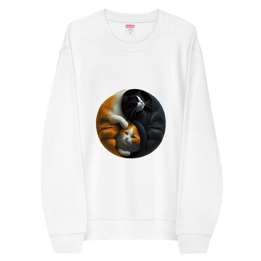 Unisex Sweatshirt | United Athle - YingYang Cats