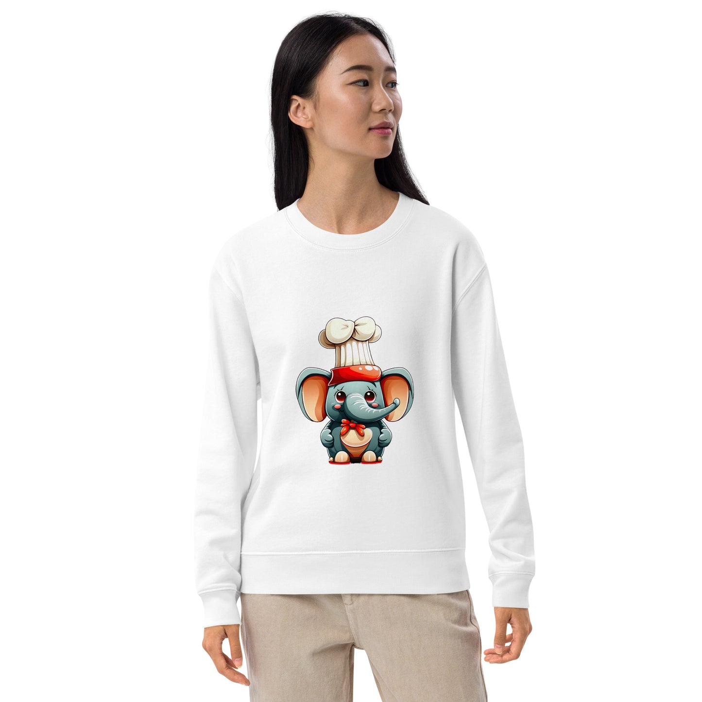 Unisex Sweatshirt | United Athle - Baby Elephant Chef