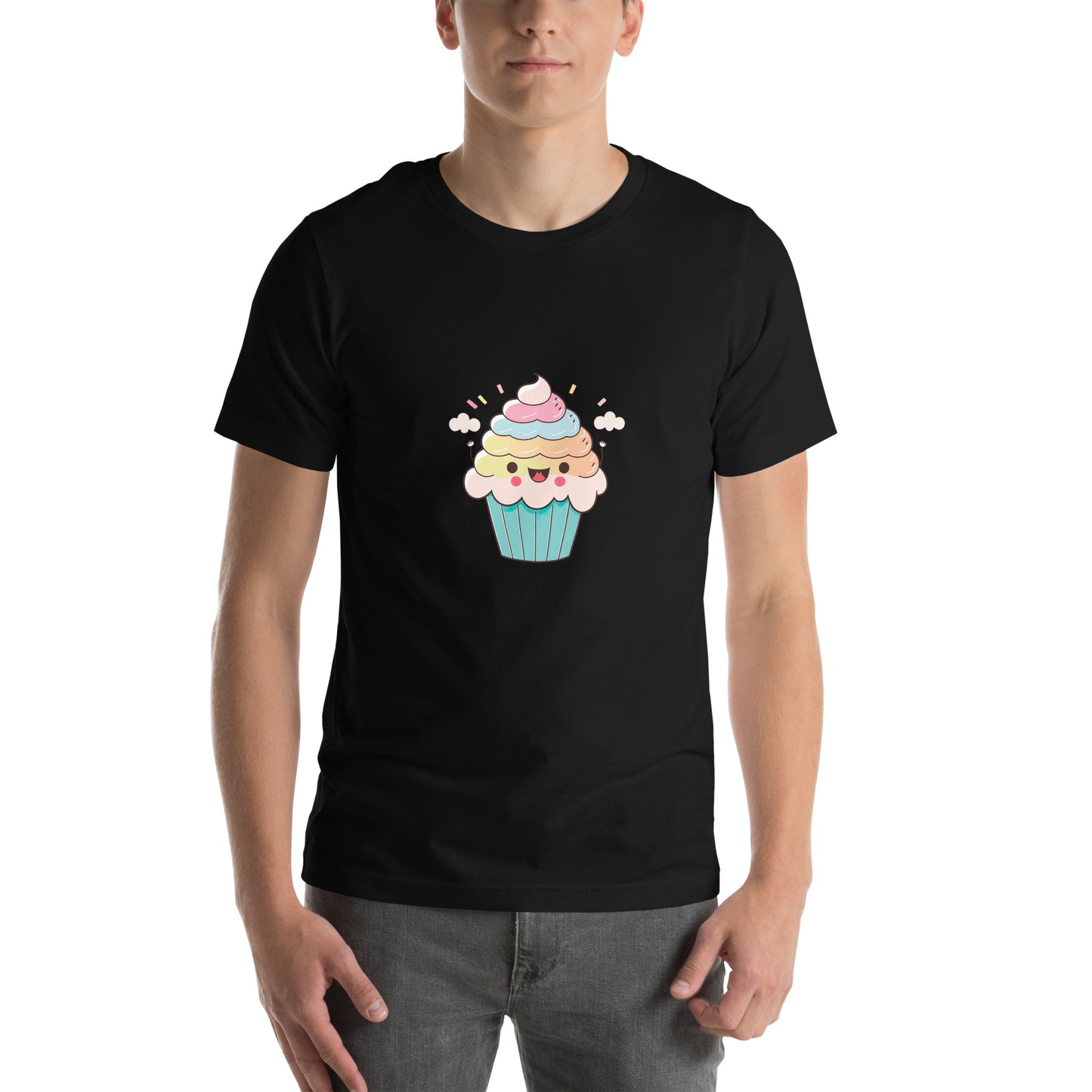 Unisex T-shirt - Happy Cupcake