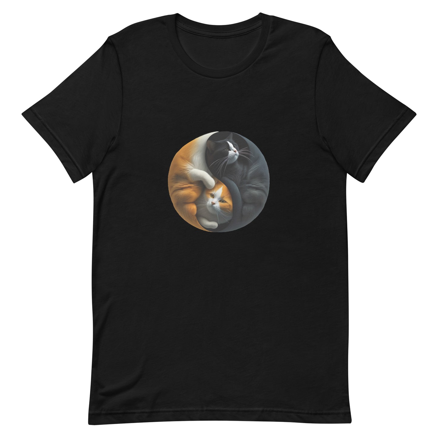 ユニセックスTシャツ - YingYang Cats