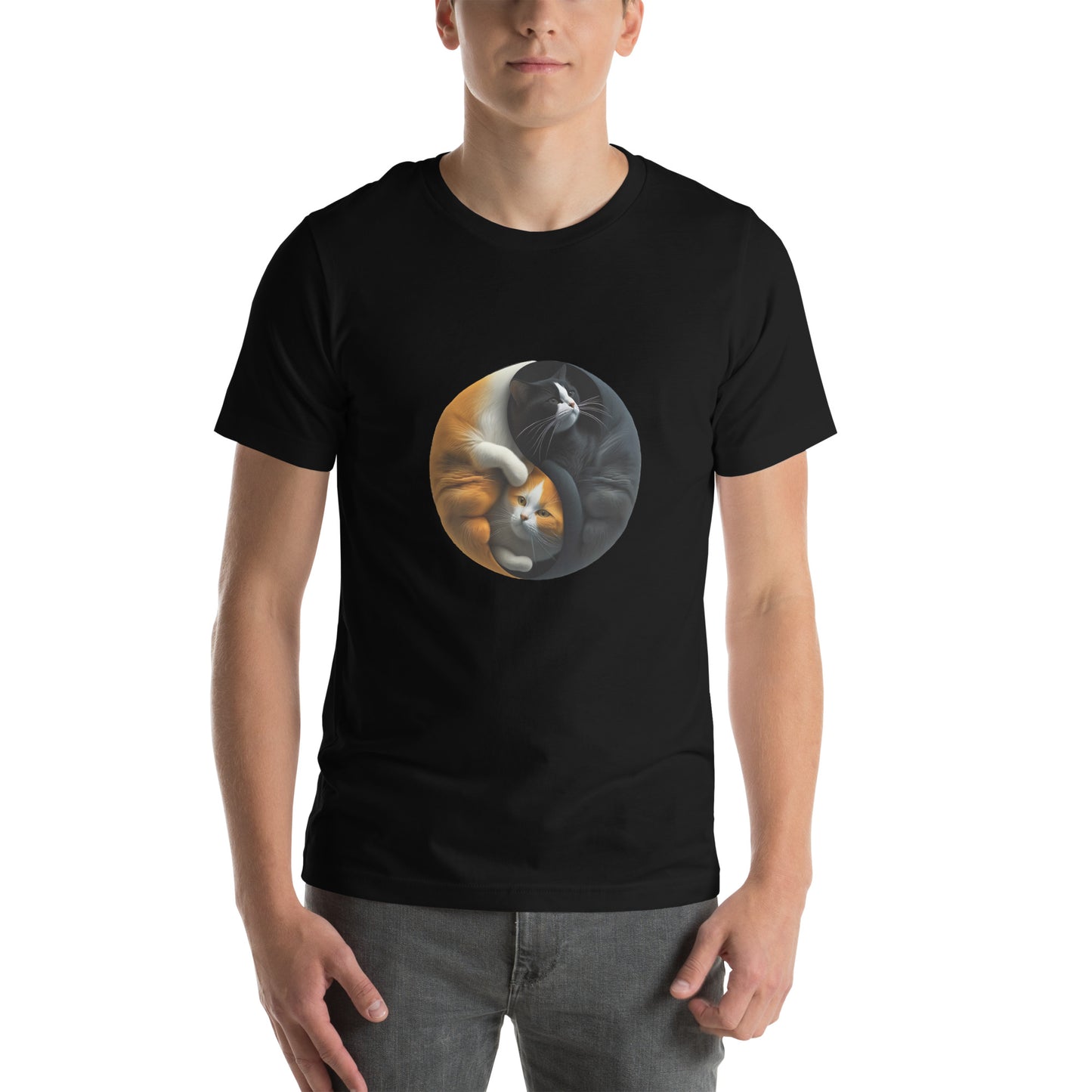 Unisex T-shirt - YingYang Cats