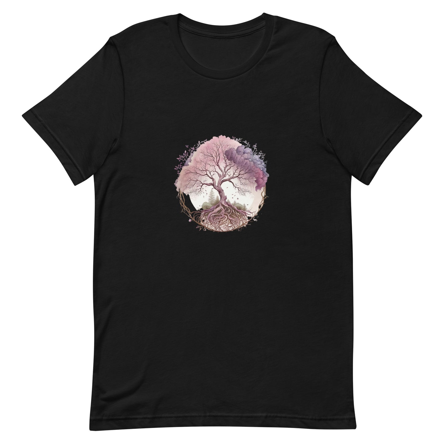 Unisex T-shirt - Pink Tree