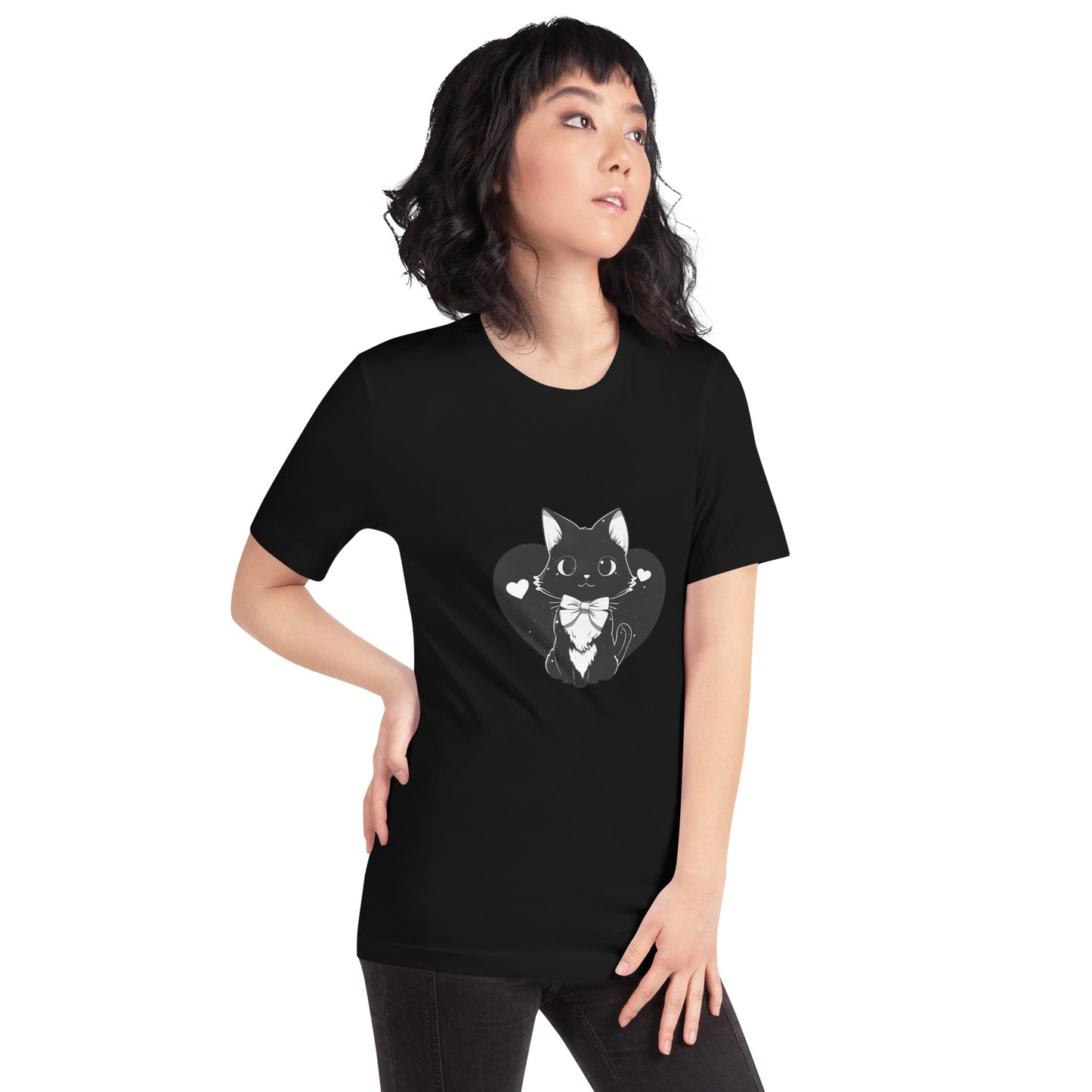 Unisex T-shirt - Miss Pretty Cat