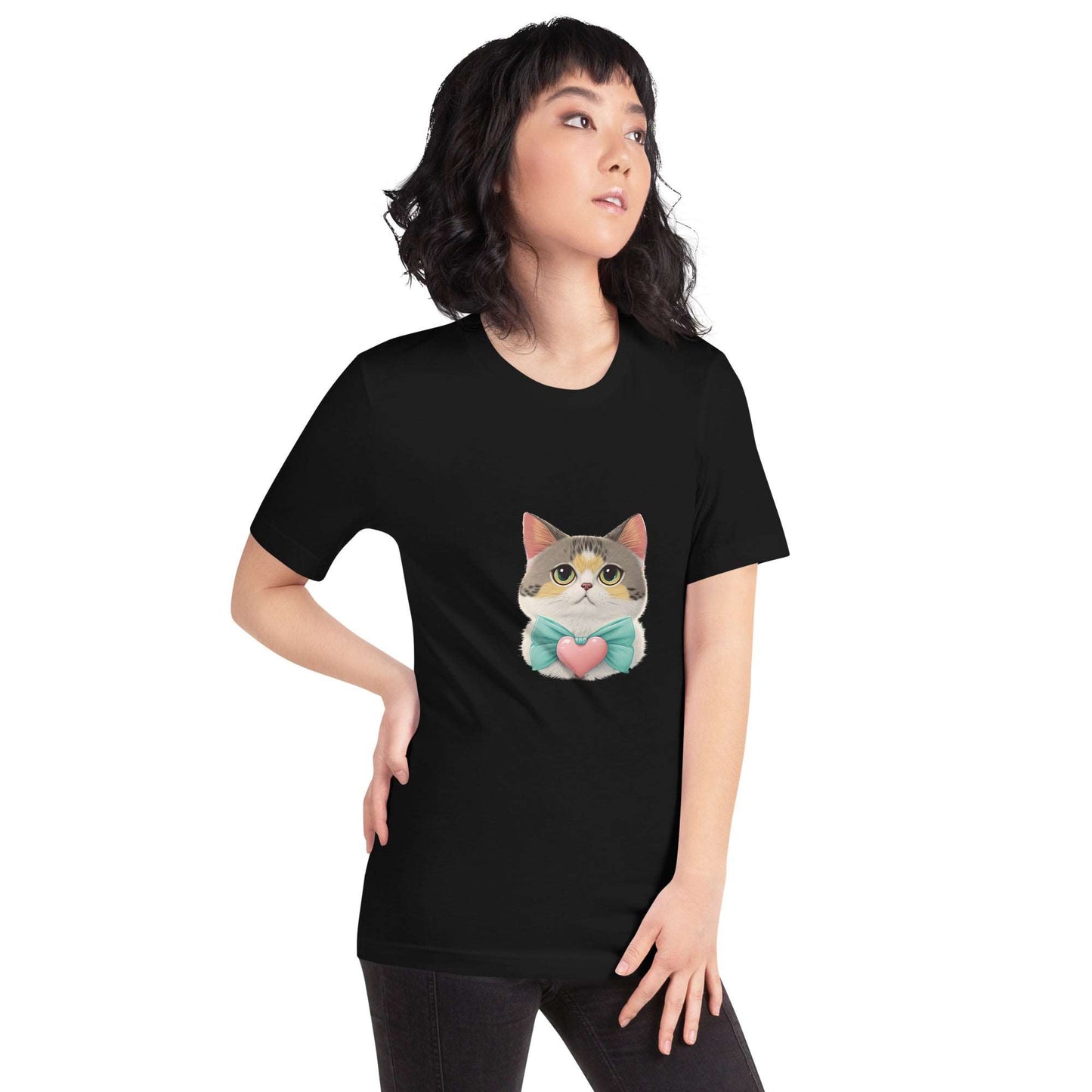 ユニセックスTシャツ - A Loving Cat