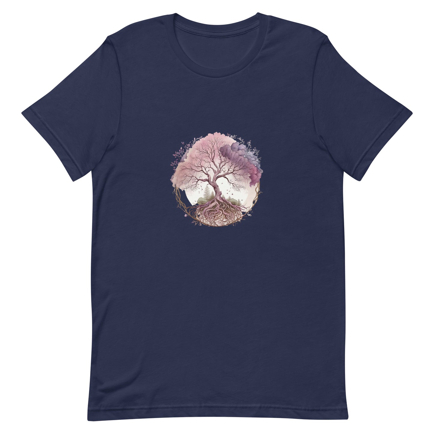 ユニセックスTシャツ - Pink Tree