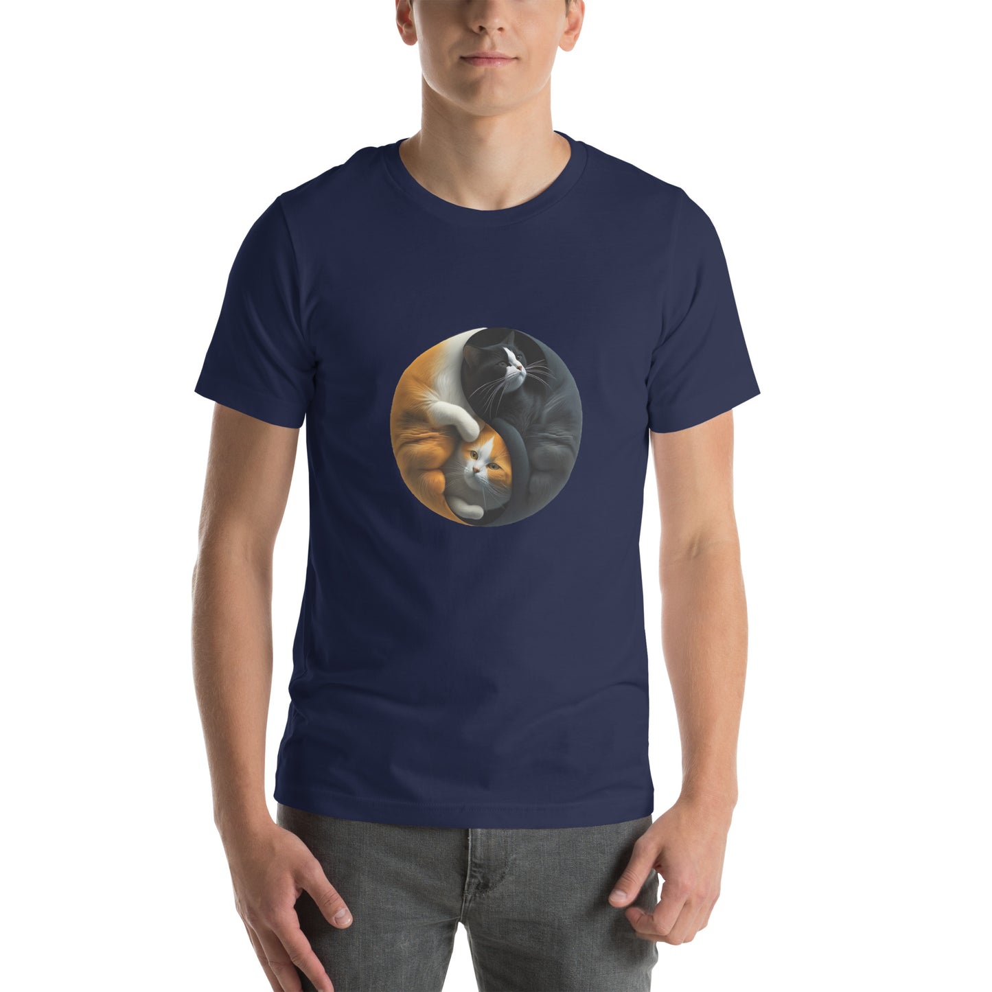 Unisex T-shirt - YingYang Cats