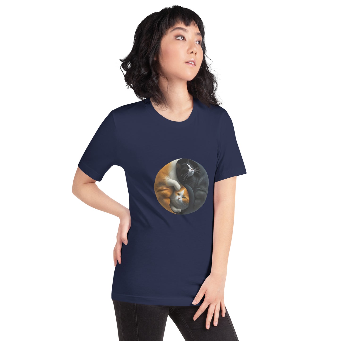 Unisex T-shirt - YingYang Cats