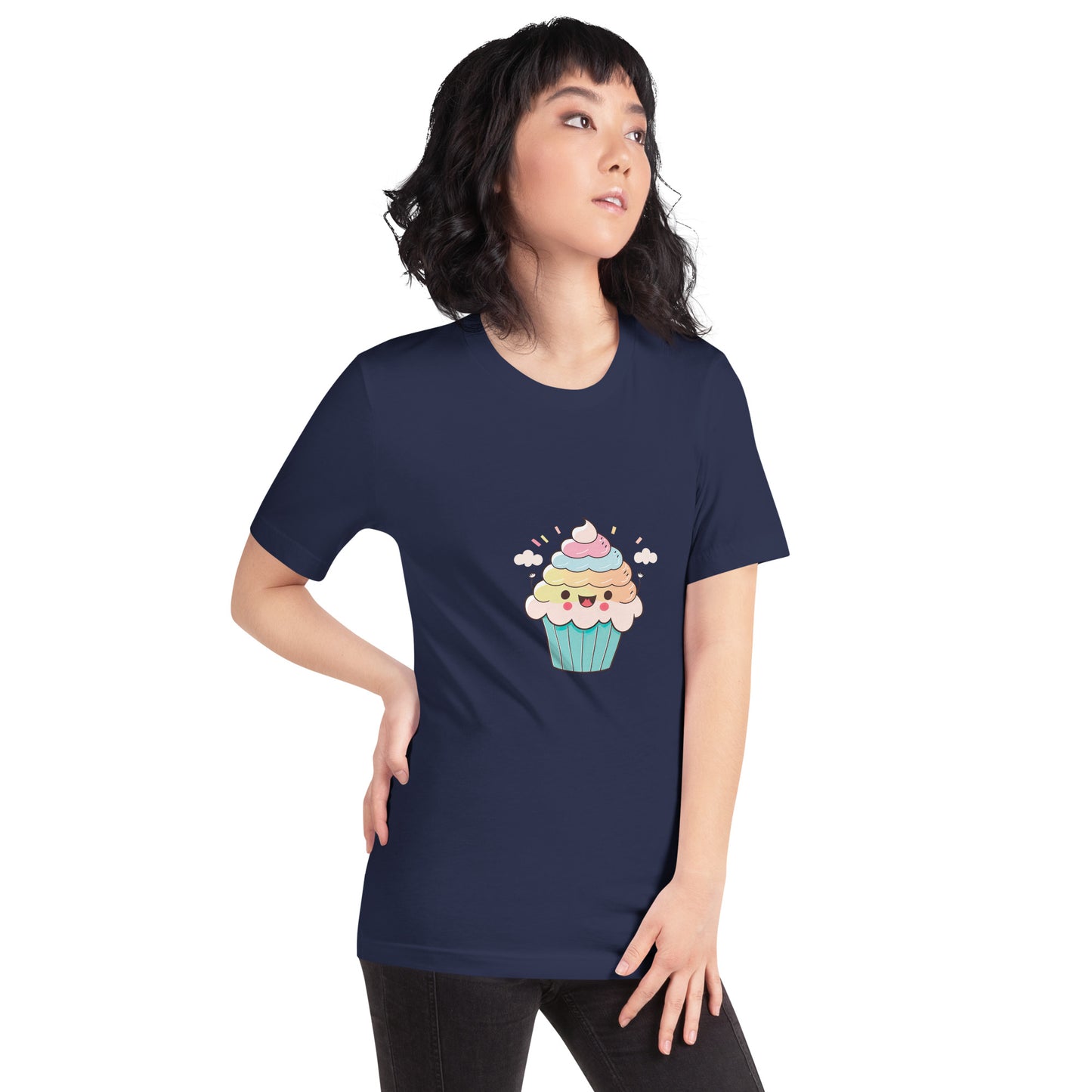 Unisex T-shirt - Happy Cupcake