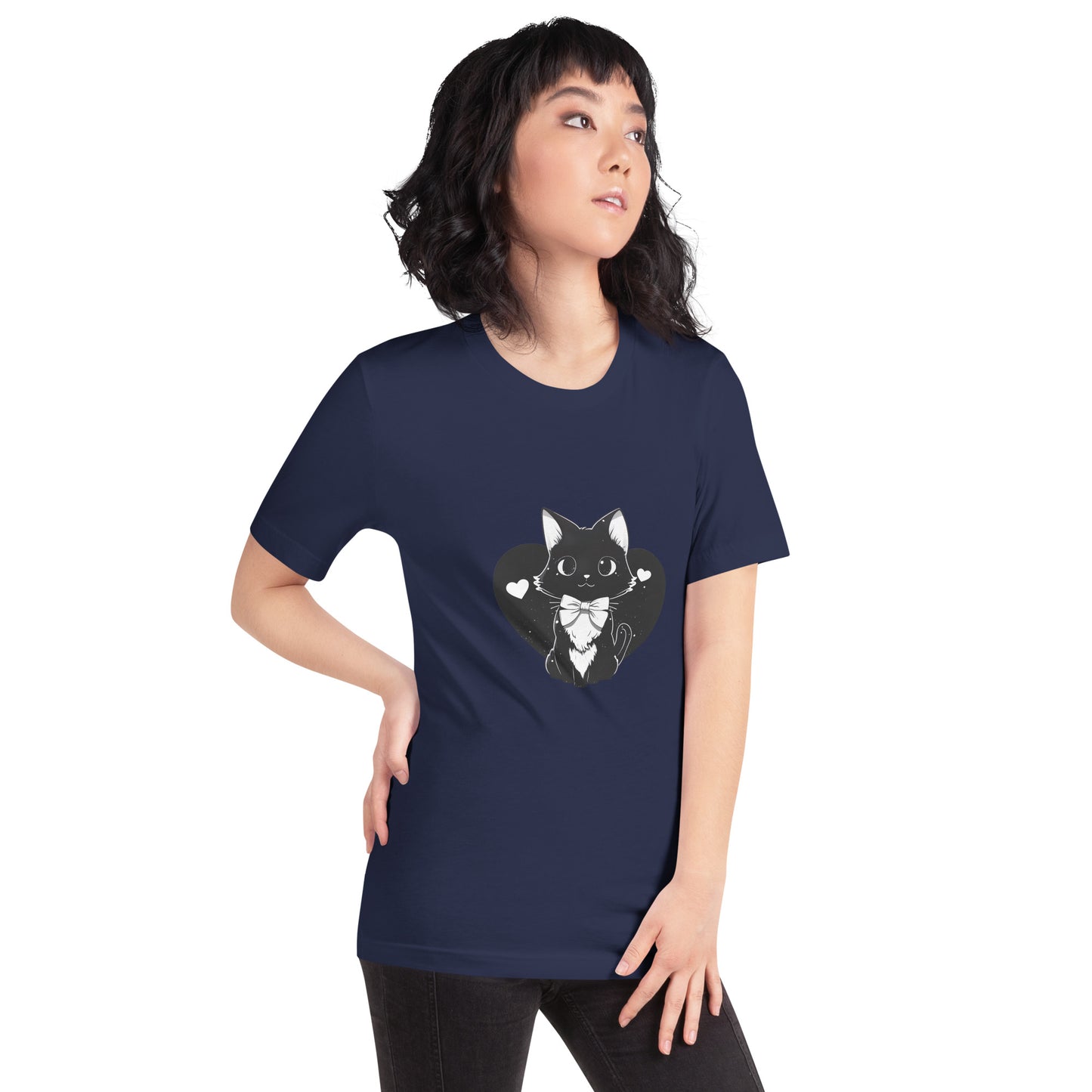 Unisex T-shirt - Miss Pretty Cat