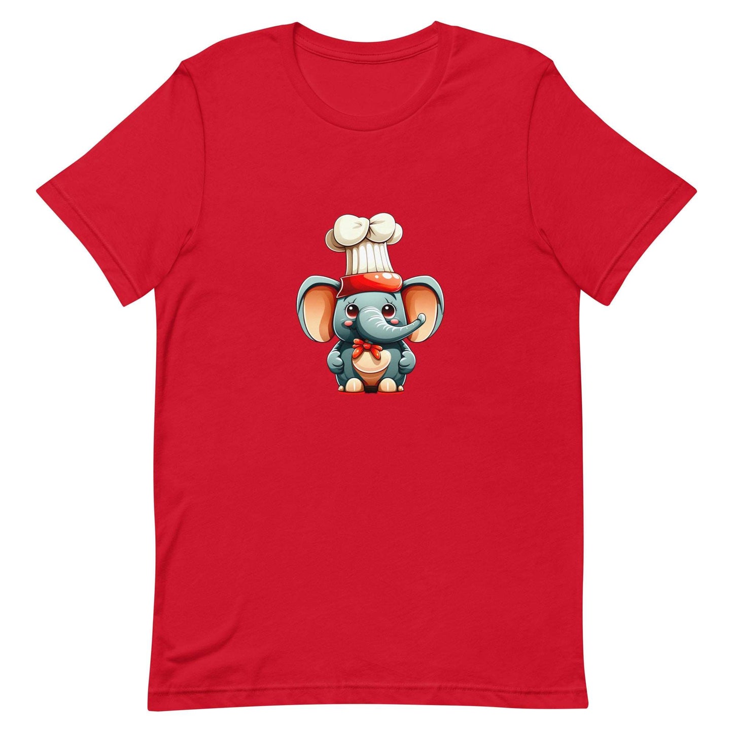 ユニセックスTシャツ - Baby Elephant Chef