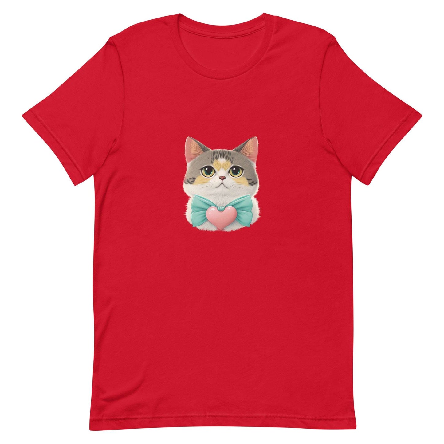 ユニセックスTシャツ - A Loving Cat