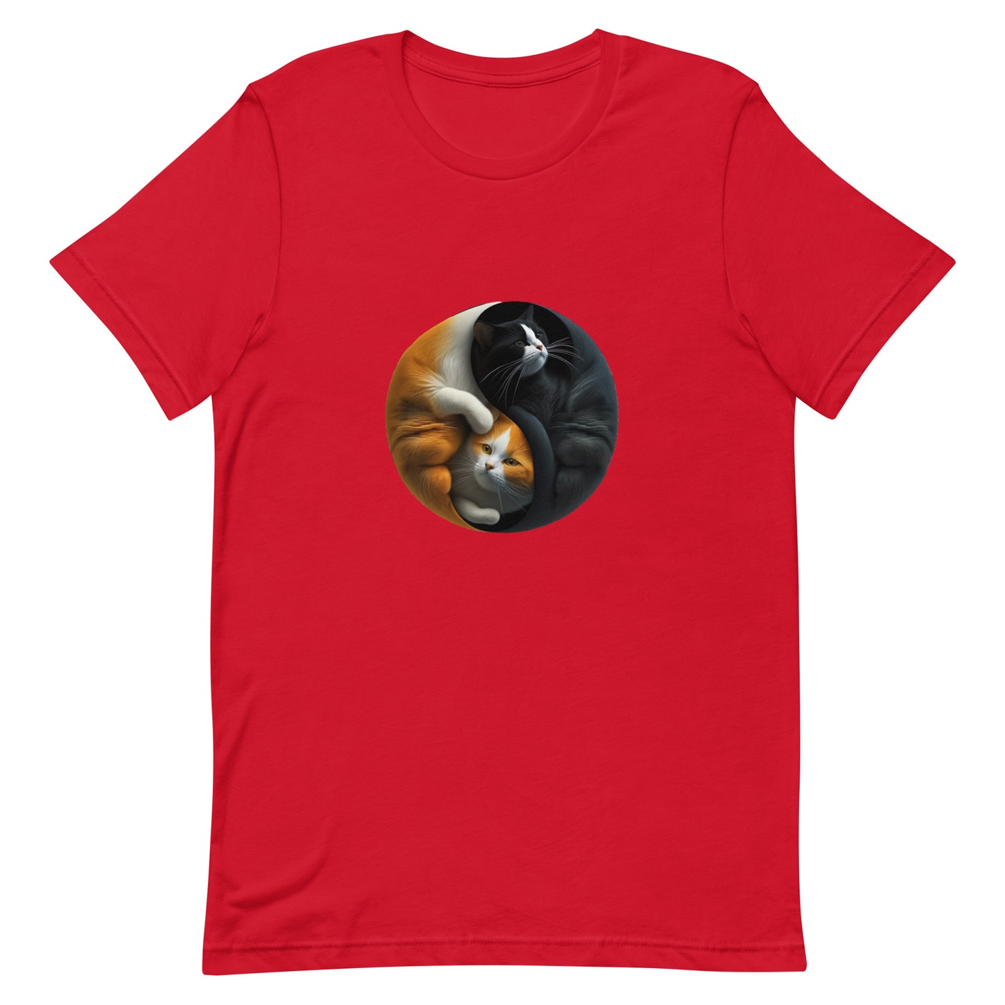 ユニセックスTシャツ - YingYang Cats