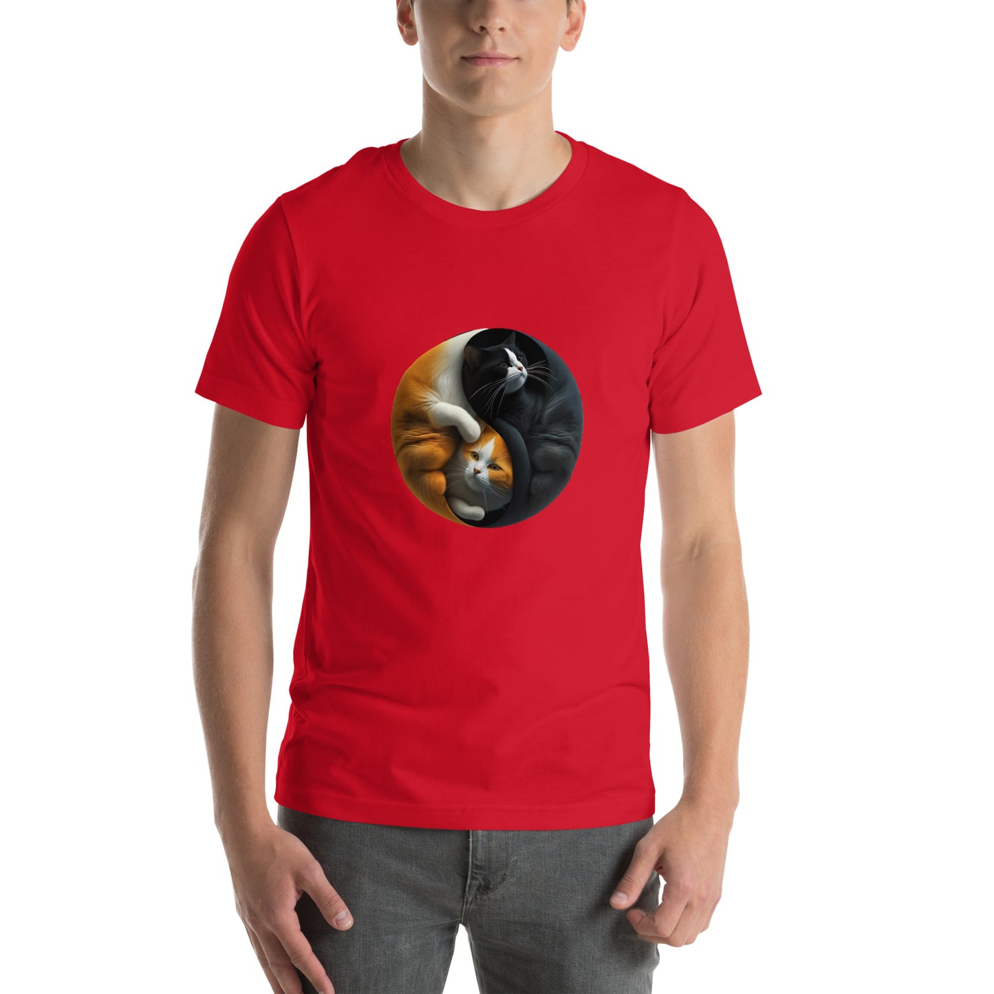 Unisex T-shirt - YingYang Cats