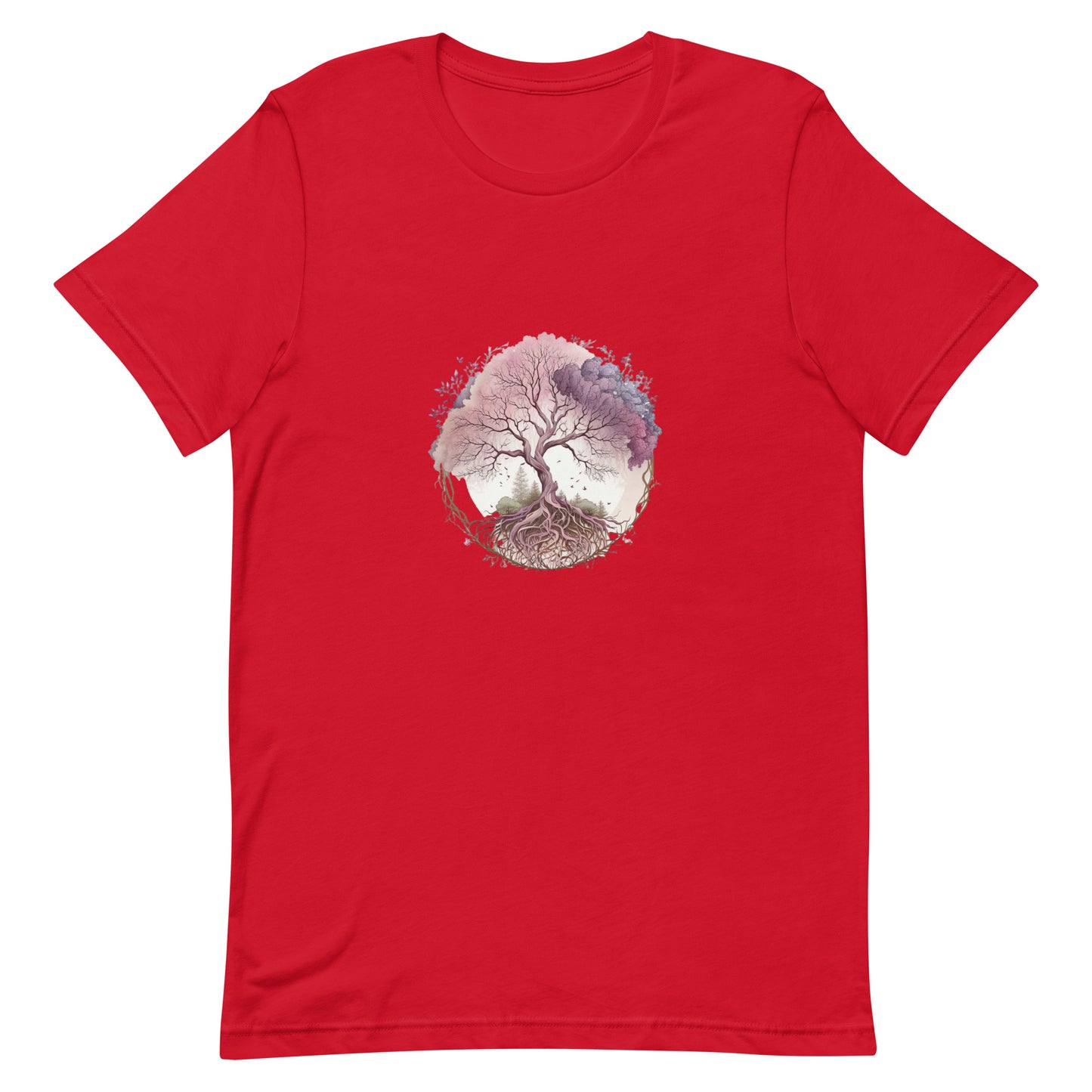 Unisex T-shirt - Pink Tree