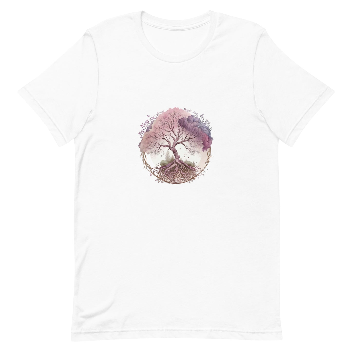 ユニセックスTシャツ - Pink Tree