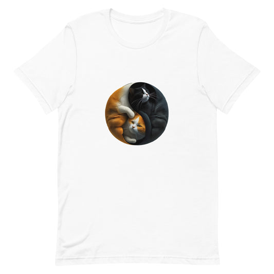 ユニセックスTシャツ - YingYang Cats