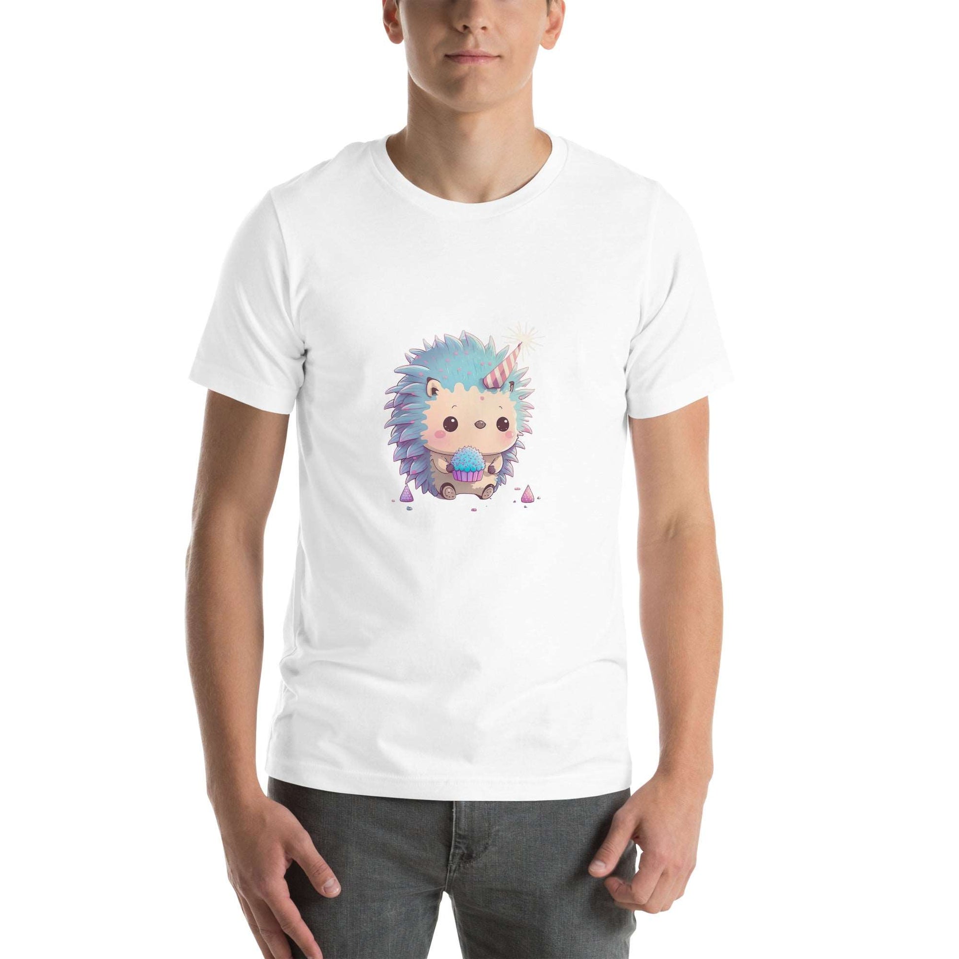 ユニセックスTシャツ - Birthday Porcupine