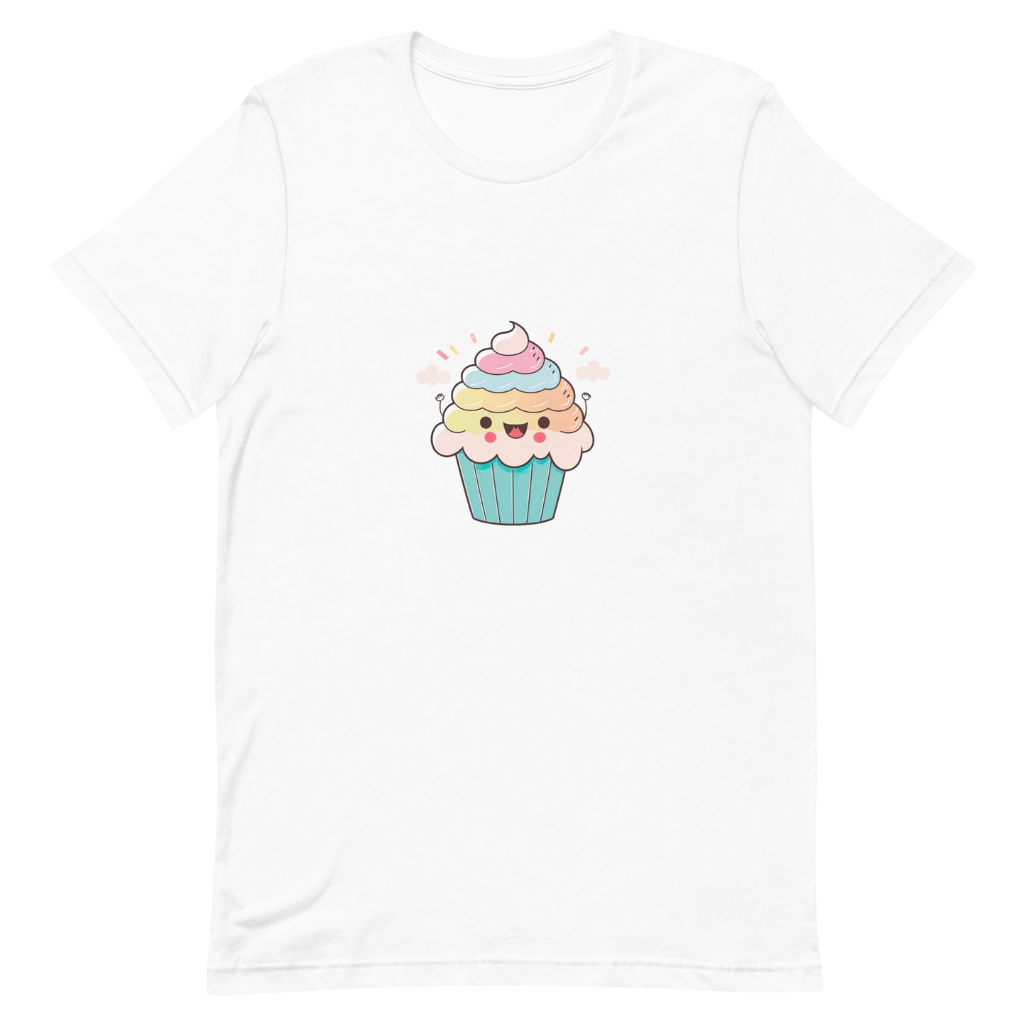 ユニセックスTシャツ - Happy Cupcake