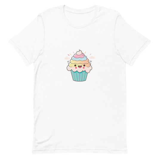 ユニセックスTシャツ - Happy Cupcake