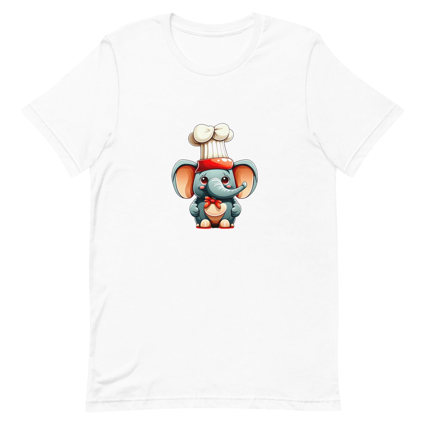 ユニセックスTシャツ - Baby Elephant Chef