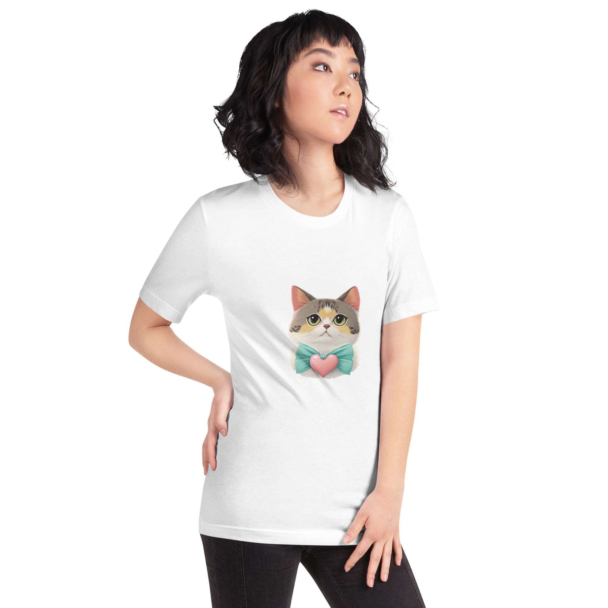 ユニセックスTシャツ - A Loving Cat