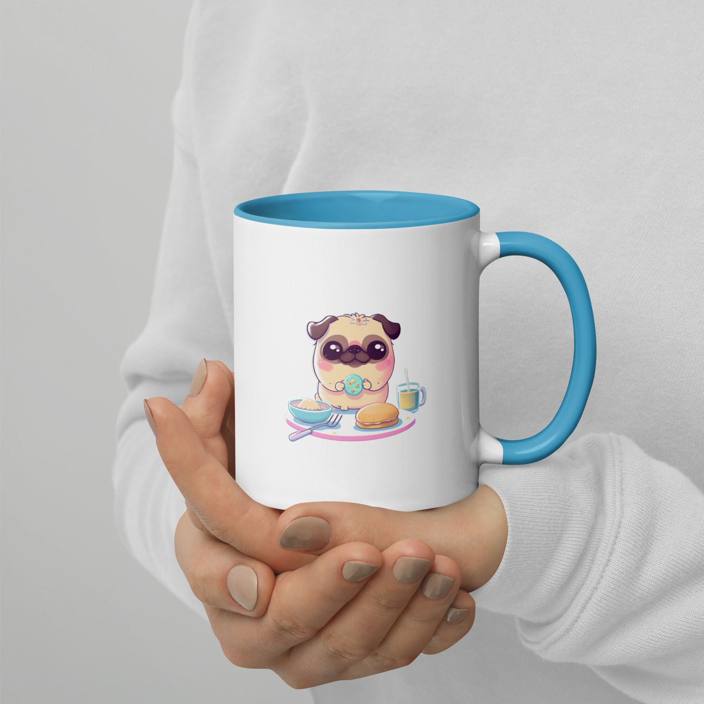 Kawaii Cute Anime Mug - Mochi The Pug