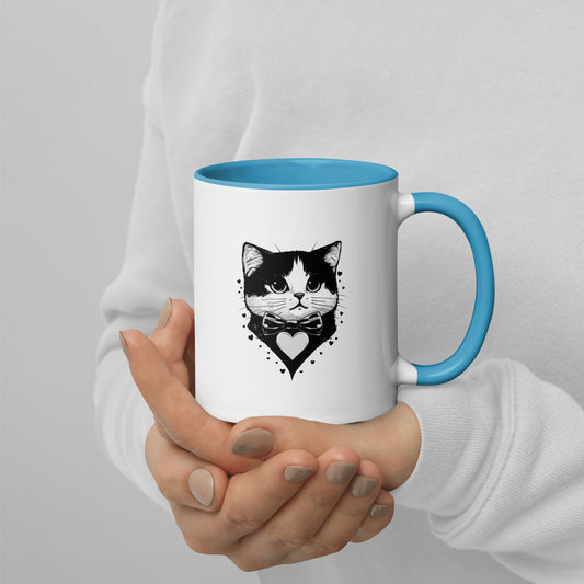 Kawaii Cute Anime Mug - Purrington the Gentleman Cat