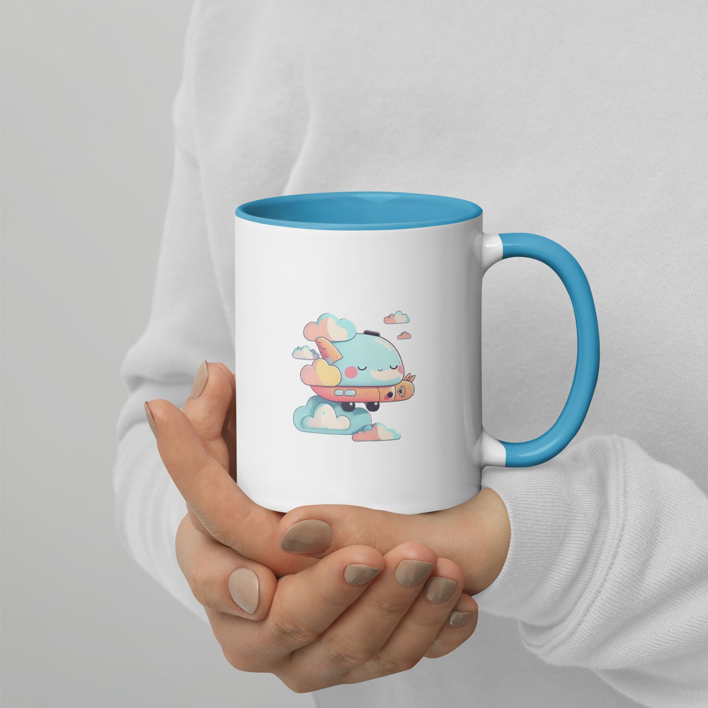 Kawaii Cute Anime Mug - Sora-kun the Dreamy Sky Wanderer