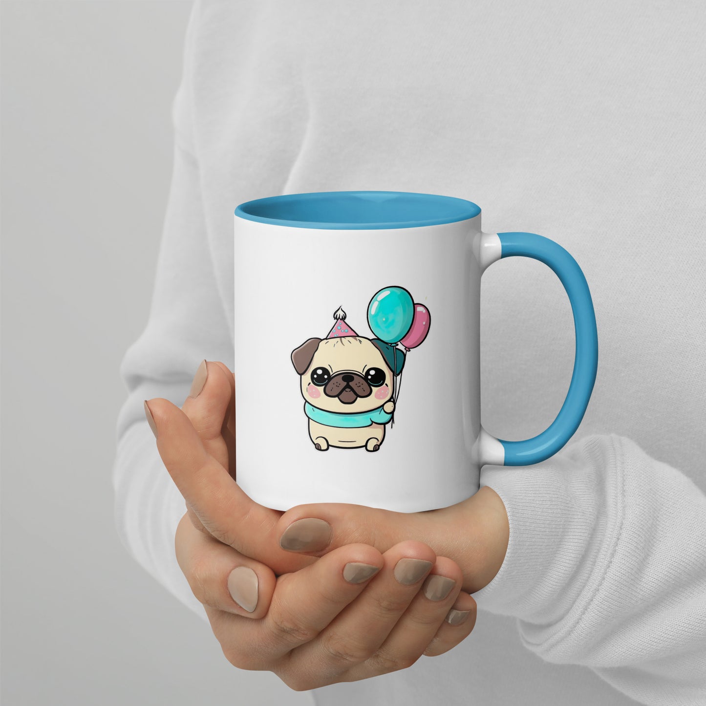 Kawaii Cute Anime Mug - Tanpopo the Pug