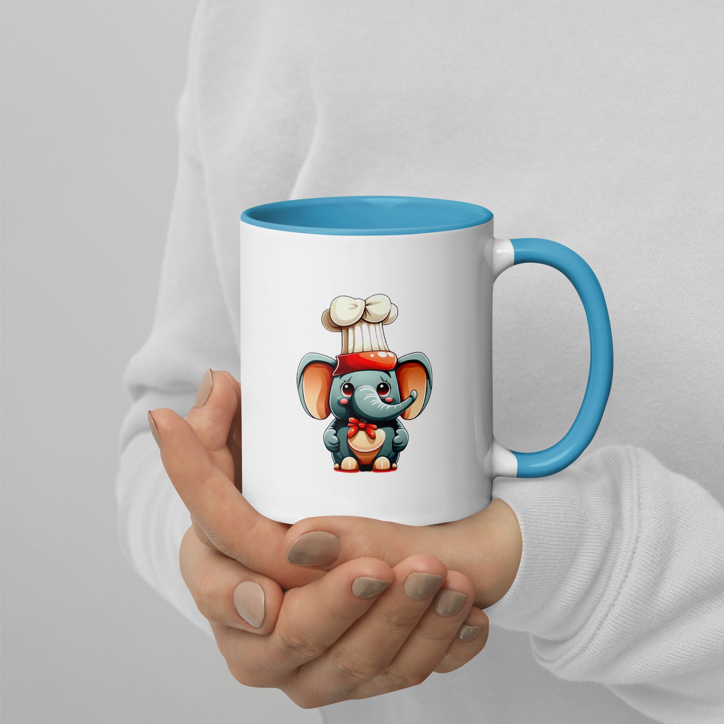 Kawaii Cute Anime Mug - Elliot the Baby Elephant Chef